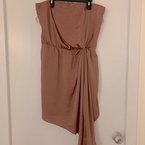 Strapless cocktail dress